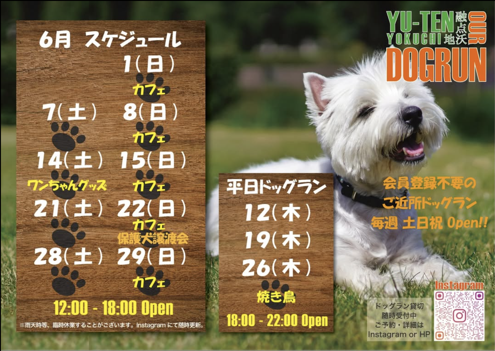YUTEN YOKUCHI 2025.6月 スケジュール